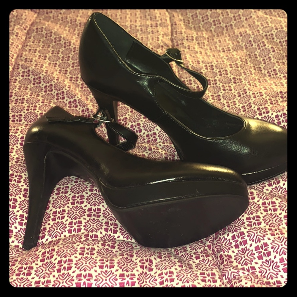 Black Mary Janes